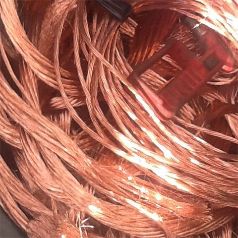 scrap metal recycling copper wire